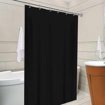 Cortina de Box com Gancho 100% PVC Anti Mofo Resistente Alta Qualidade Várias Cores - Envio Imediato