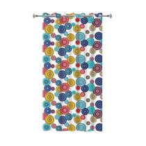 Cortina de Box PVC para Banheiro com Gancho Estampa Mandala Cortina de Box PVC para Banheiro com Gancho Estampa Mandala