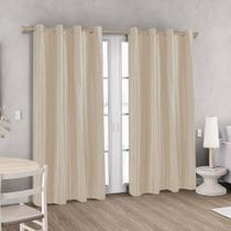 Cortina De Cetim Para Sala Seven Têxtil Satiné 160 x 264 cm Cortina De Cetim Para Sala Seven Têxtil Satiné 160 x 264 cm