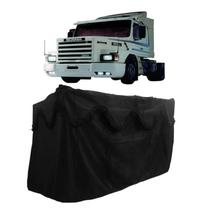 Cortina De Chinil Traseira Para Scania 112 113 Inteira Preto