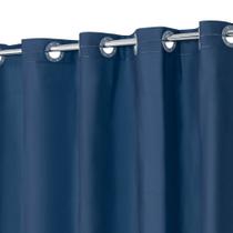 Cortina de chuveiro ABLUEN No Hook PEVA 8G Heavy Duty Blue 180x180cm Cortina de chuveiro ABLUEN No Hook PEVA 8G Heavy Duty Blue 180x180cm