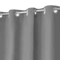 Cortina de chuveiro ABLUEN No Hook PEVA 8G Heavy Duty Grey 180x200cm