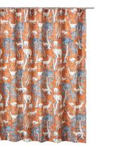 Cortina de chuveiro Benzara Benjara Gin 183 cm Laranja Microfibra Cortina de chuveiro Benzara Benjara Gin 183 cm Laranja Microfibra