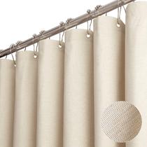 Cortina de chuveiro BTTN Linen Texturizada Heavy Duty 182cm Bege Cortina de chuveiro BTTN Linen Texturizada Heavy Duty 182cm Bege