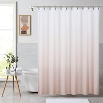Cortina de chuveiro Central Park Pink Ombre Waffle Weave 180x180cm Cortina de chuveiro Central Park Pink Ombre Waffle Weave 180x180cm