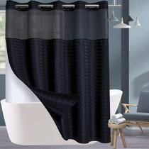 Cortina de chuveiro Conbo Mio No Hook com forro de encaixe 71x74cm