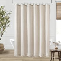 Cortina de chuveiro DUKIYO Linen Neutral Earth Tone 230x228cm