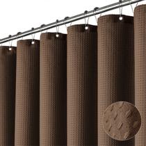 Cortina de chuveiro Dynamene Waffle Weave Brown 256GSM 180x180cm Cortina de chuveiro Dynamene Waffle Weave Brown 256GSM 180x180cm