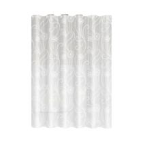 Cortina De Chuveiro Estilo Fresco Lótus Branco, Simples, Para Divisão De Banheiro Em Banheiros De