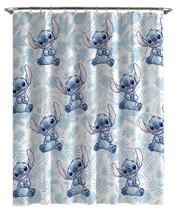 Cortina de chuveiro Jay Franco Disney Lilo & Stitch 180x180cm