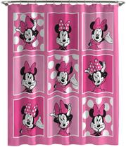Cortina de chuveiro Jay Franco Disney Minnie Mouse Cute Emotions