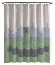 Cortina de chuveiro Jay Franco Minecraft Creeper 178x183cm Cortina de chuveiro Jay Franco Minecraft Creeper 178x183cm