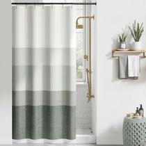 Cortina de chuveiro jinchan 91x183 cm Cinza impermeável Cortina de chuveiro jinchan 91x183 cm Cinza impermeável