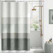 Cortina de chuveiro Jinchan Small Stall 120x180cm cinza nublado Cortina de chuveiro Jinchan Small Stall 120x180cm cinza nublado