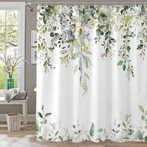 Cortina de chuveiro kampdream Eucalyptus Plant Rustic 180x180cm Cortina de chuveiro kampdream Eucalyptus Plant Rustic 180x180cm