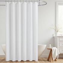Cortina de chuveiro KOUFALL Boho White Farmhouse Linen 210x213cm