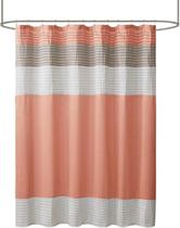 Cortina de chuveiro Madison Park Amherst Faux Silk 180x180cm Coral Cortina de chuveiro Madison Park Amherst Faux Silk 180x180cm Coral