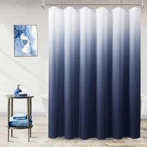 Cortina de chuveiro Naturoom Ombre Indigo Royal Blue 180x180cm Cortina de chuveiro Naturoom Ombre Indigo Royal Blue 180x180cm