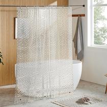 Cortina de chuveiro NTBAY EVA Clear Water Cube 180x200cm Cortina de chuveiro NTBAY EVA Clear Water Cube 180x200cm