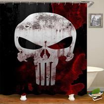 Cortina de chuveiro Punishers Anime Waterproof 180x180cm