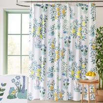 Cortina de chuveiro REBBORTAIN Lemon Orchard Design Waterproof Cortina de chuveiro REBBORTAIN Lemon Orchard Design Waterproof