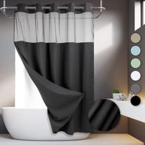Cortina de chuveiro River Dream Dotted Waffle Weave 180x200cm Cortina de chuveiro River Dream Dotted Waffle Weave 180x200cm