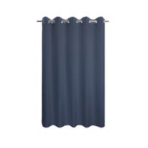 Cortina de chuveiro River Dream No Hook Hotel Cloth azul marinho Cortina de chuveiro River Dream No Hook Hotel Cloth azul marinho