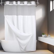Cortina de chuveiro River Dream No Hooks 180x188cm com forro branco Cortina de chuveiro River Dream No Hooks 180x188cm com forro branco