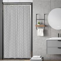 Cortina de chuveiro Riyidecor Small Stall RV cinza 72x91cm Poliéster Cortina de chuveiro Riyidecor Small Stall RV cinza 72x91cm Poliéster