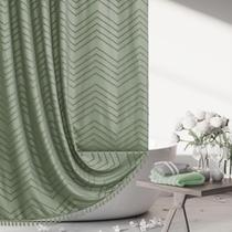 Cortina de chuveiro Siiluminisoy Extra Long Sage Green 180x240cm Cortina de chuveiro Siiluminisoy Extra Long Sage Green 180x240cm