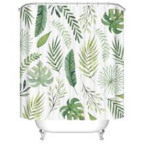 Cortina de chuveiro Wokex Palm Leaves Monkeys Green 90x180cm