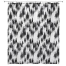 Cortina de ducha Nicole Miller Sydney estampado animal 180 cm