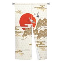 Cortina de entrada japonesa Noren XMJJKUF Feng Shui de estilo longo