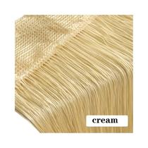 Cortina De Fio Grande 100CM X 200CM Com Franjas Para Divisória De Sala De Estar, Porta, Parede E