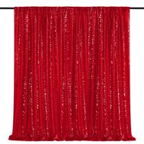 Cortina de fundo de lantejoulas Queen Dream Red 240 cm x 240 cm Cortina de fundo de lantejoulas Queen Dream Red 240 cm x 240 cm