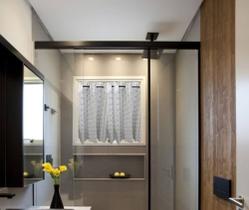 Cortina De Janela Cozinha Banheiro Linha Fluflu - 1,10m X 80cm - AMOESHOP