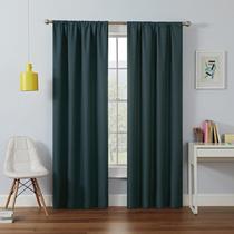 Cortina de janela Eclipse Kendall Blackout Teal 137x107cm Cortina de janela Eclipse Kendall Blackout Teal 137x107cm