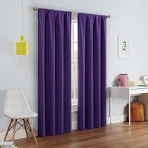 Cortina de janela Eclipse Kendall Blackout Thermal 42x213cm Cortina de janela Eclipse Kendall Blackout Thermal 42x213cm