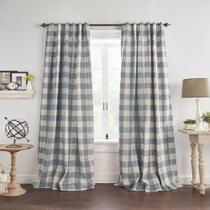Cortina de janela Elrene Home Fashions Farmhouse Living Grainger