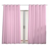 Cortina de Janela Tecido Grosso OXFORD 3,00M x 2,50M para Sala Quarto e Escritório Cores Vivas
