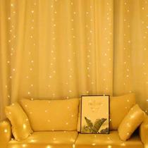 Cortina De Led Decoração Com Controle Natal Cortina De Led Decoração Com Controle Natal
