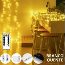 Cortina De Led Grande 3x3 Decoracao Natal Festas Casamentos