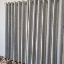 Cortina De Linhão Blackout 100% Para Quarto 3,00mx2,40m Cortina De Linhão Blackout 100% Para Quarto 3,00mx2,40m