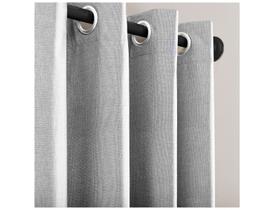 Cortina de Linho Natural Rústico 1,50x1,60m - Uma Folha Elegante - Casa Armazém