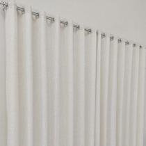 cortina de luxo voil linho com forro microfibra quarto Sala Porta Janela 4,00x2,60