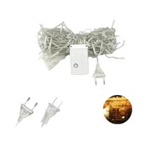 Cortina De Luzes LED De 5M Para Casamento E Natal, Luzes De Cordão Para Exterior, Decoração De