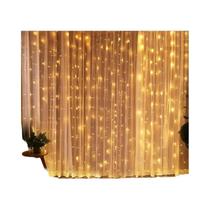 Cortina De Luzes USB Festoon Para Decoração De Natal, Casa, Ramadã E Ano Novo Cortina De Luzes USB Festoon Para Decoração De Natal, Casa, Ramadã E Ano Novo