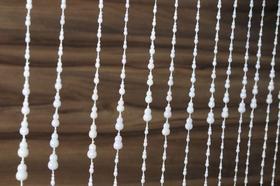 Cortina De Miçanga Acrilica Modelo Gotas Perolada