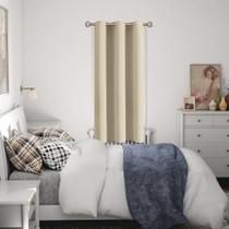 Cortina de porta BGment Living Room 183x91cm Poliéster bege