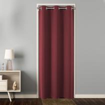 Cortina de porta Blackout Joydeco para privacidade de portas de 198cm